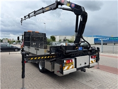 Żuraw samojezdny DAF LF45-220 HMF 910 K4 + 1 / Rem