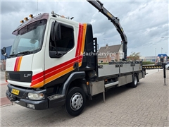 Żuraw samojezdny DAF LF45-220 HMF 910 K4 + 1 / Rem