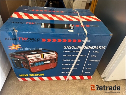 Sprzedam generator benzynowy KraftWorld Kw8500 E p