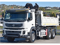 Volvo FMX 410  WYWROTKA 5,20 m + HIAB 122 D-4 HID