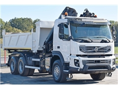 Volvo FMX 410  WYWROTKA 5,20 m + HIAB 122 D-4 HID