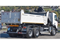 Volvo FMX 410  WYWROTKA 5,20 m + HIAB 122 D-4 HID