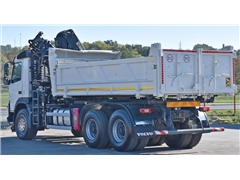 Volvo FMX 410  WYWROTKA 5,20 m + HIAB 122 D-4 HID