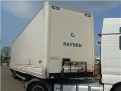 Naczepa furgon Van Hool 2x axle + rollers hydra