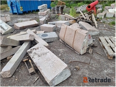 Materiały budowlane Bloczki granitowe