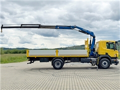 SCANIA P 270  SKRZYNIA 6,15 m + FASSI F110A.23 +