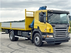 SCANIA P 270  SKRZYNIA 6,15 m + FASSI F110A.23 +