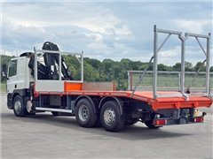 DAF CF 85.860  LAWETA 7,20 m + HIAB 144 B-2 DUO