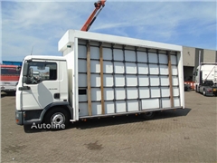 MAN TGL 8.180 + PALFINGER + GLASS TRUCK + MANUAL