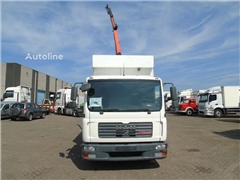MAN TGL 8.180 + PALFINGER + GLASS TRUCK + MANUAL