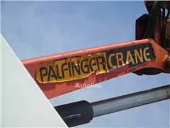 MAN TGL 8.180 + PALFINGER + GLASS TRUCK + MANUAL