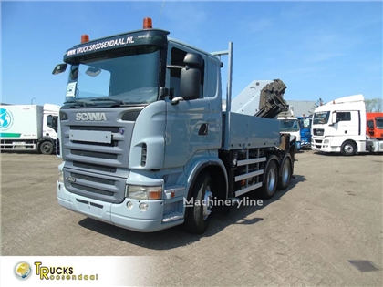 Żuraw samojezdny Scania R 420 + PALFINGER 72002 +