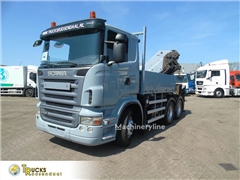 Żuraw samojezdny Scania R 420 + PALFINGER 72002 +