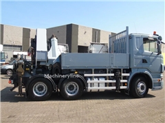 Żuraw samojezdny Scania R 420 + PALFINGER 72002 +