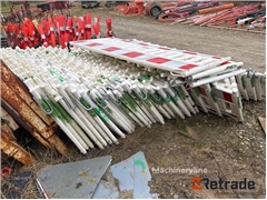 Bariera 15szt z nóżkami