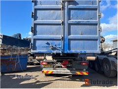 Volvo Fmx kroghejs med containerkasse og HMF 2243-Z2 gra