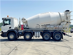 SCANIA P 410 XT  BETONOMIESZARKA / 8x4  STAN BDB