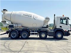SCANIA P 410 XT  BETONOMIESZARKA / 8x4  STAN BDB