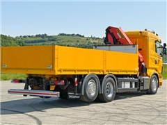 SCANIA R 500  SKRZYNIA 6,00 m + PK 26002 EH + PIL