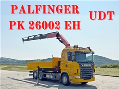 SCANIA R 500  SKRZYNIA 6,00 m + PK 26002 EH + PIL
