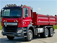 DAF CF 460  Wywrotka 4,85 m + BORDMATIC / 6x4