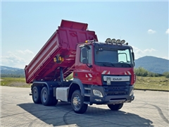 DAF CF 460  Wywrotka 4,85 m + BORDMATIC / 6x4