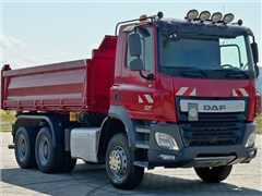 DAF CF 460  Wywrotka 4,85 m + BORDMATIC / 6x4