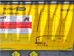 Volvo FMX 410  WYWROTKA 4,70 m + PK 14002 - EH B