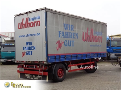 Przyczepa firanka MAN AZP 18 + 2 AXLE + 1.16 vloer
