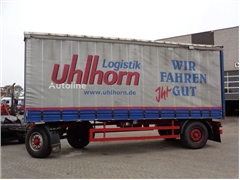 Przyczepa firanka MAN AZP 18 + 2 AXLE + 1.16 vloer