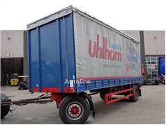 Przyczepa firanka MAN AZP 18 + 2 AXLE + 1.16 vloer
