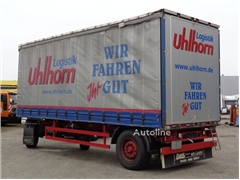 Przyczepa firanka MAN AZP 18 + 2 AXLE + 1.16 vloer