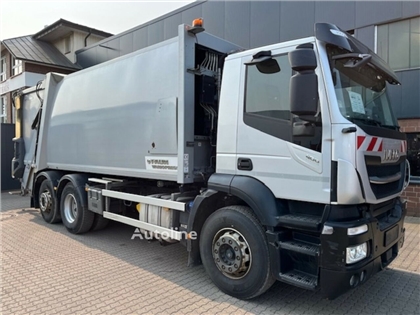 Śmieciarka IVECO Stralis 400 6x2 Euro6 Faun VarioP