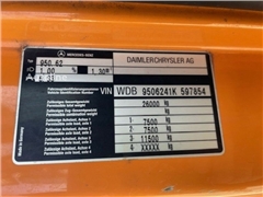 Maszyna do odśnieżania Mercedes-Benz 2528 Atego 6x