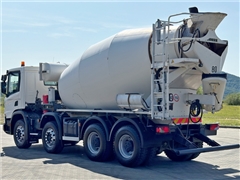 SCANIA P 450   BETONOMIESZARKA / 8x4  STAN BDB
