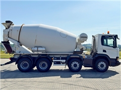 SCANIA P 450   BETONOMIESZARKA / 8x4  STAN BDB