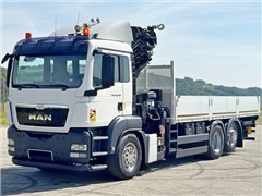 MAN TGS 26.400  SKRZYNIA 6,55 m  HIAB 322 EP - 5
