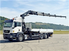 MAN TGS 26.400  SKRZYNIA 6,55 m  HIAB 322 EP - 5