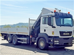 MAN TGS 26.400  SKRZYNIA 6,55 m  HIAB 322 EP - 5