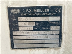 MAN 26.400 TGS 6x2 Meiller AK16NT/Euro6