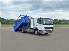 MERCEDES 815  HAKOWIEC + KONTENER 3,68 m  STAN B