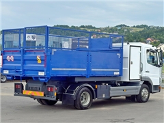 MERCEDES 815  HAKOWIEC + KONTENER 3,68 m  STAN B