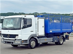 MERCEDES 815  HAKOWIEC + KONTENER 3,68 m  STAN B