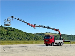 TGS 28.480  SKRZYNIA 5,00 m  EFFER 255/5S + JIB