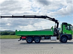 MERCEDES AROCS 2636  WYWROTKA 6,00 m  HIAB 122 E