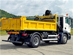 MAN TGM 18.340 WYWROTKA 4,05 m HIAB 111 B-2 HIDUO