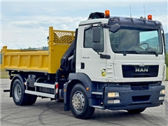 MAN TGM 18.340 WYWROTKA 4,05 m HIAB 111 B-2 HIDUO