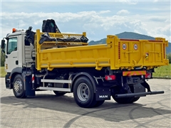 MAN TGM 18.340 WYWROTKA 4,05 m HIAB 111 B-2 HIDUO