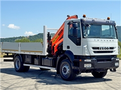 Iveco TRAKKER 310  SKRZYNIA 6,00 m + PK 15500  S