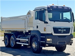 MAN TGS 26.360  WYWROTKA 5,20 m + BORDMATIC  6x4